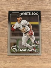 Jose Rodriguez 2024 Topps Chrome Rookie Card #115 White Sox RC