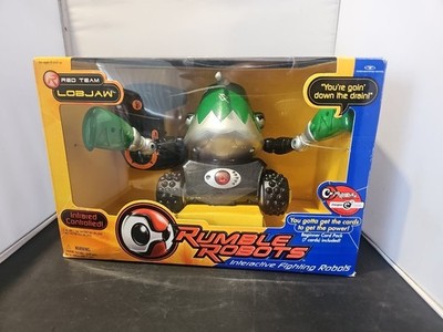 Rumble Robots 2000's Sealed New Red Team Robot (LOBJAW)