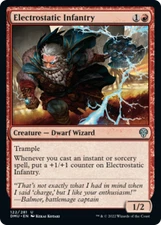 Electrostatic Infantry FOIL Dominaria United NM Red Uncommon MAGIC CARD ABUGames