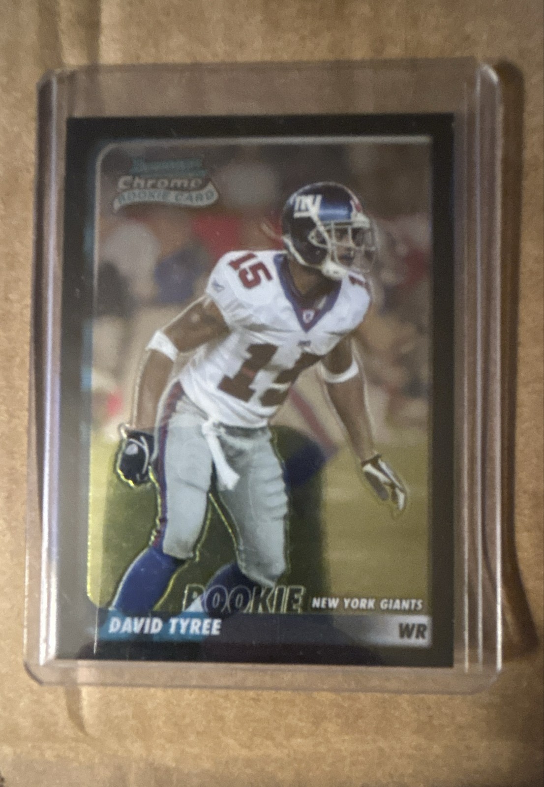 David Tyree Bowman Chrome #204 Base