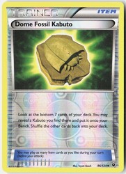 Dome Fossil Kabuto 96/124 XY - Fates Collide Reverse Holo
