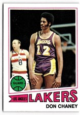 1977-78 Topps - Don Chaney #27 Los Angeles Lakers 