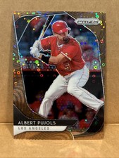 2020 Panini Prizm Baseball Albert Pujols Bronze Donut Circles Prizm /25 #214