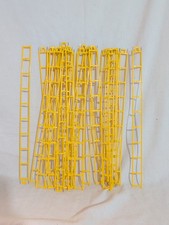 25 K’nex Yellow Roller Coaster Track Pieces 16.5 Inch Straight Replacement Parts