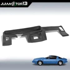 Fit For 70-81 Pontiac Firebird Trans Am Dash Board Pad Cap Overlay Black