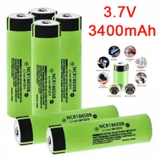 3.7V 3400mAh Rechargeable Li-lon Battery Pointed Battery for Toys LED Flashlight
