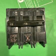 Siemens 3 Pole 15A Type QP Circuit Breaker