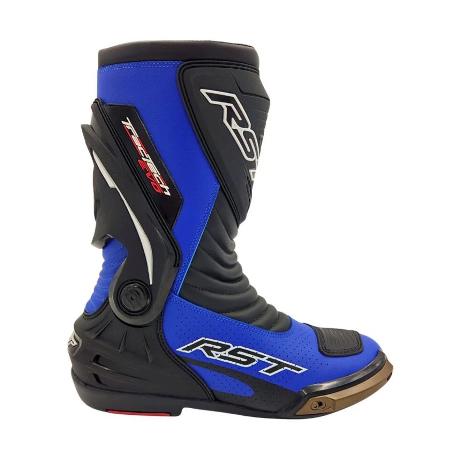 RST Tractech Evo 3 Motorcycle Motorbike Boots Blue/Black