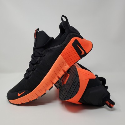 Nike Free Metcon 6 Black Hyper Orange FJ7127-004 Men s Size 11.5