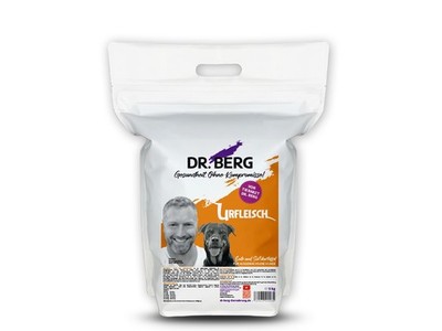 Dr. Berg URFLEISCH Ente & Süßkartoffel - Trockenfutter für adulte Hunde / 5 kg 