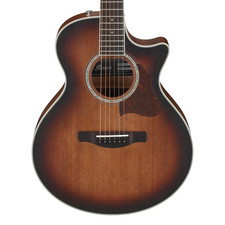 Used Ibanez AE240JRMHS A/E Guitar - Mahogany Sunburst Open Pore