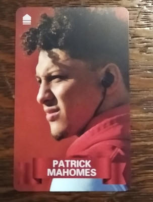 Dave & Busters (D&B) Patrick Mahomes 009 NFL Red Zone Rush Football Card