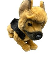 Douglas GENERAL 2058 German Shepard Plush Black Dog Puppy 13" L