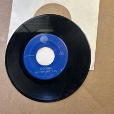 O-Town Liquid Dreams/All For Love J Records 45