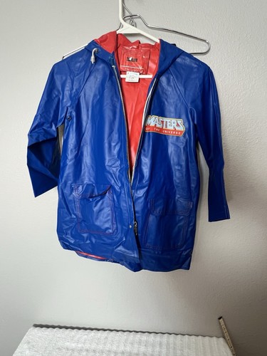 Masters Of The Universe vintage kids rain jacket size 6 - Picture 2 of 12