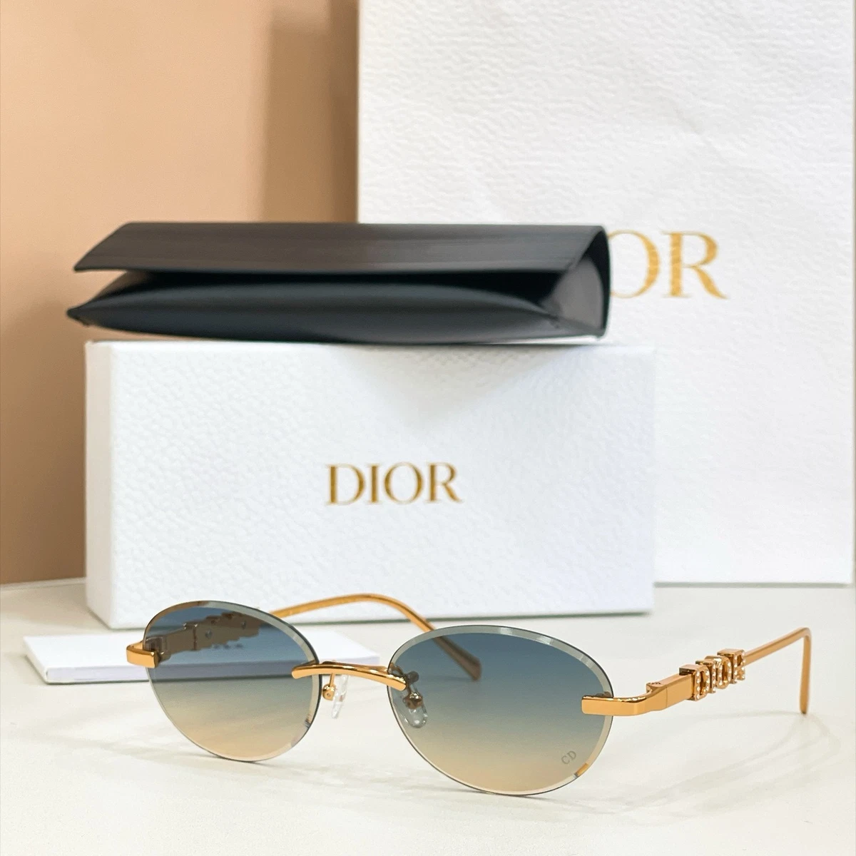 Dior Rimless Sunglasses for Women for sale | eBay