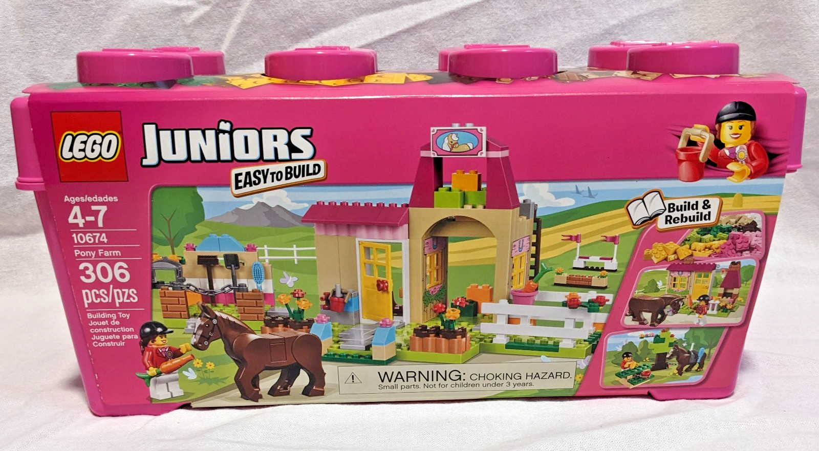 Lego Juniors Easy to Build 10674 Pony Farm New in Box Sealed