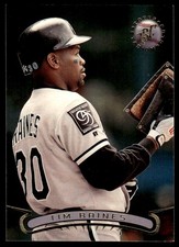 Tim Raines 1996 Stadium Club #NNO White Sox MLB READ FREE SHIPPING AutographDen