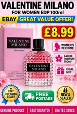 Valentine Milano Eau de Parfum Women Floral Amber, 100ml 