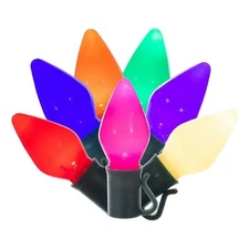 Vickerman 16' Color Box C7 LED Christmas Light Set in Multi-Color