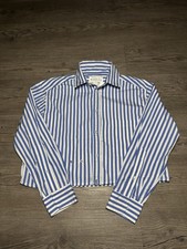 Wear Cissa Shirt Women’s Size Small NWT Shorty Mini Striped Long Sleeve *Altered