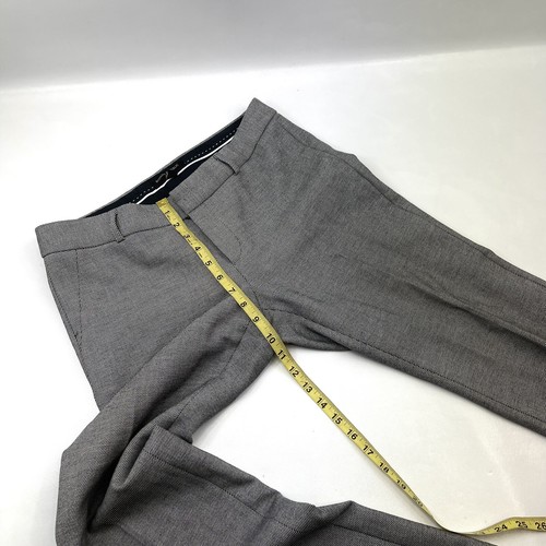 Banana Republic Sloan Gray Office Formal Chino Dress Pants Women’s 4 Spandex - Picture 5 of 14