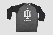 adidas Mens NCAA Indiana Hoosiers Climawarm Lightweight Sweatshirt New Large