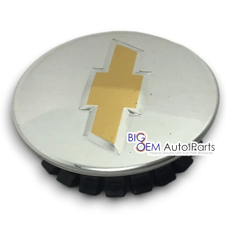 Tapa central cromada para rueda Chevrolet Cruze Impala Malibu HHR Captiva OEM 9597551 Foto 4 de 4