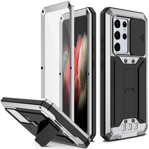 Gorilla Étui pour Samsung S24 Ultra S23 S22 S21 Métal Couvercle en Verre Chocs - Zdjęcie 29 z 45