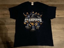 New England Patriots 2014 2015 Conference Champions Signature Shirt SIZE XL