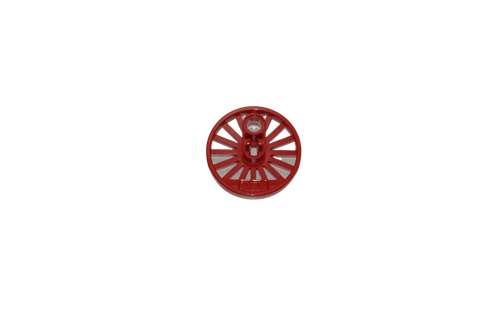 Lego® 9V RC Railway Axis Wheel for Locomotive Steam Engine RED MIDDLE