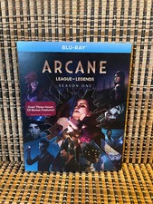 Arcane: League of Heroes-Season One (3-Disc Blu-ray, 2024)+Slipcover.Hailee Stei
