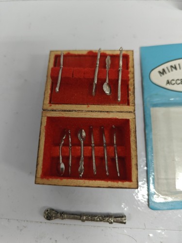 Vintage Miniatures Lots Kitchen, Steam Radiator, Doll Accessories - Picture 3 of 9