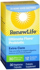 RenewLife Extra Care Probiotic Capsules 30ct