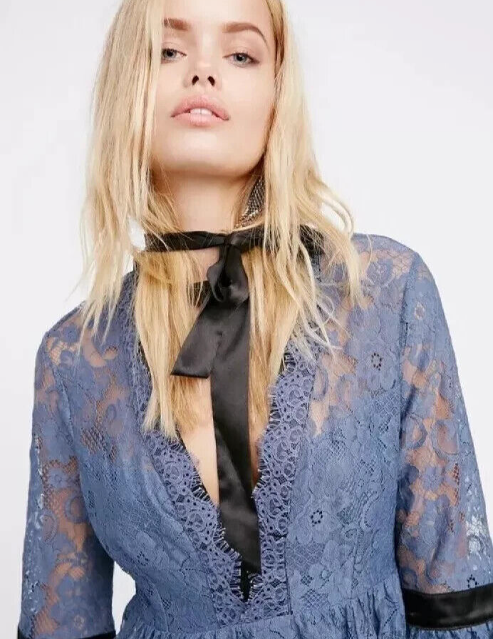 free people gilded lace dress Free People Tabby Lace Mini Dress – TandyWear