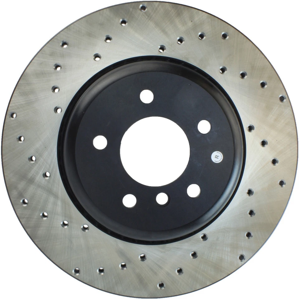 Rear PAIR Stoptech Disc Brake Rotor for 2006-2010 BMW 550i (42834) - Image 2 of 4