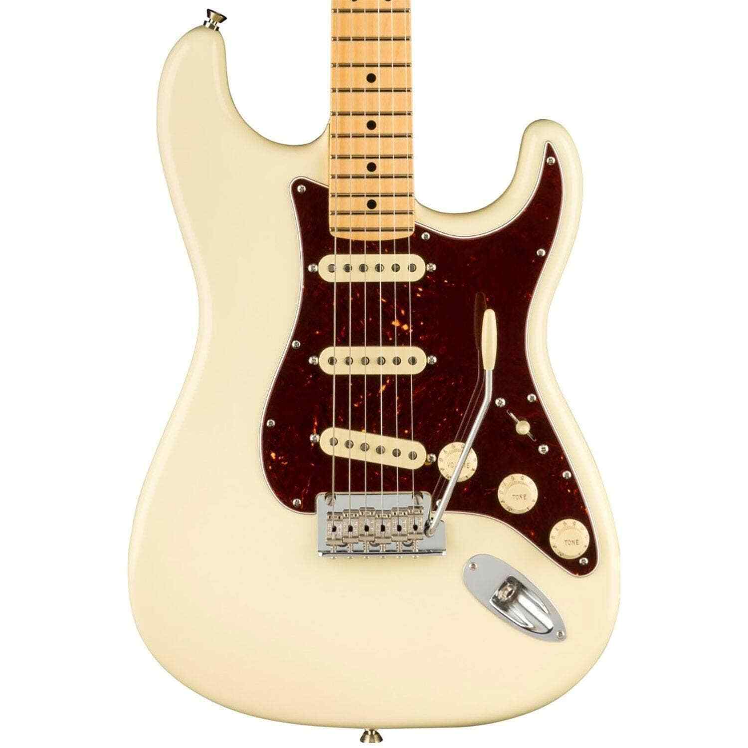 Fender American Professional II Stratocaster Electric Guitar (Olympic White, american electric fender guitar professional stratocaster 