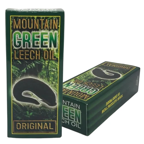 1 x Mountain Green Leech Oil 100% Organic for Men