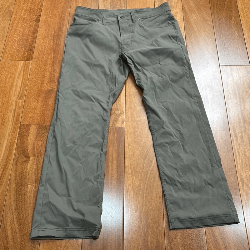 prana brion slim fit stretch straight leg hiking outdoor pants