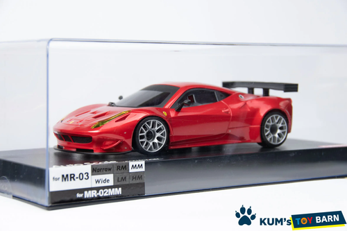 Kyosho Mini-z Body ASC Ferrari 458 Italia GT2 MZP221MR - 第 1/12 張圖片