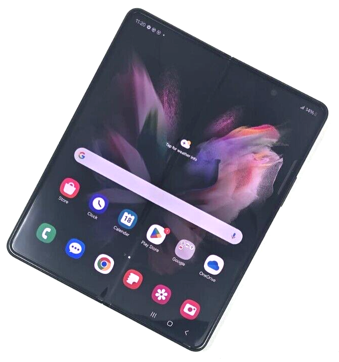 SAMSUNG GALAXY Z FOLD3 5G SM-F926U 256GB 12GB RAM Black (GSsM