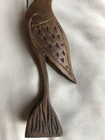 Carved Wood Heron Egret Figurine — photo 4