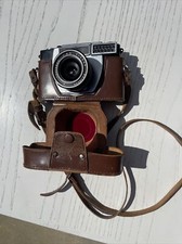 Vintage Kalimar A Film Camera w/ Terlonon Lens 45mm - with Leather Case-UNTESTED