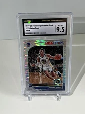 2019-20 Panini Hoops Premium Stock Jordan Poole Pulsar RC CSG Mint Plus 9.5