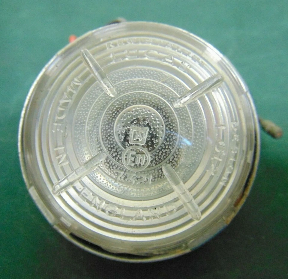 Lámpara lateral Lucas England L760 12V 56142 Rover Mini Triumph Jaguar OEM repuesto Foto 2 de 4