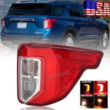 Right Passenger Side LED Tail Light Lamp Brake For Ford Explorer 2020 2021-2023