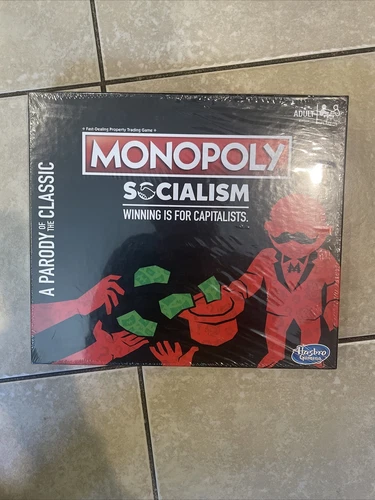 Hasbro Monopoly Socialism Gioco da tavolo parodia
