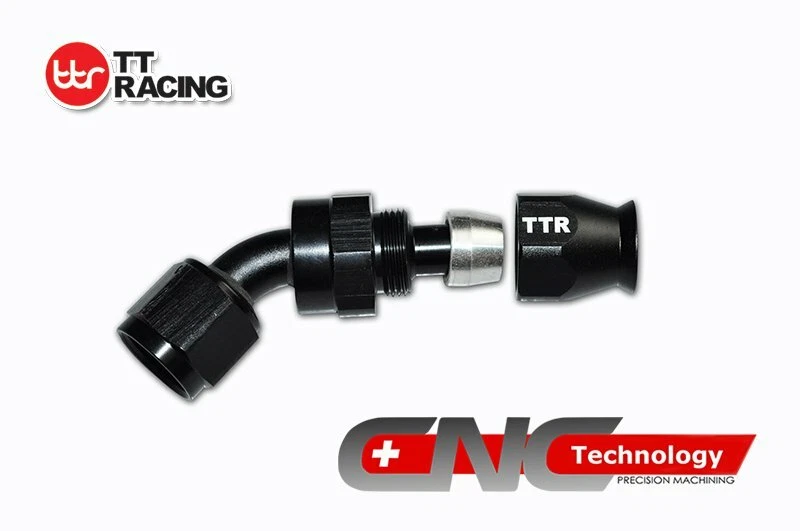 PTFE Fuel Hose Stainless Steel Fitting Kit / Fitting ONLY E85 Ethanol Safe - Image 4 of 4