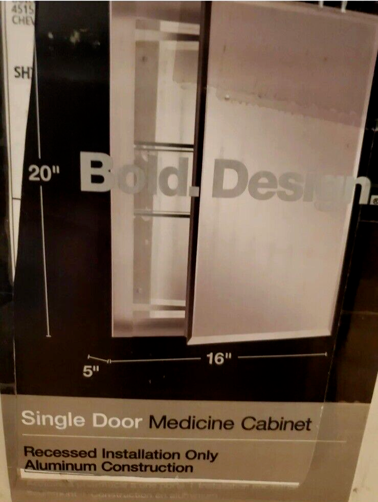 Kohler 16" x 20" Frameless Mirrored Aluminum Medicine KCB