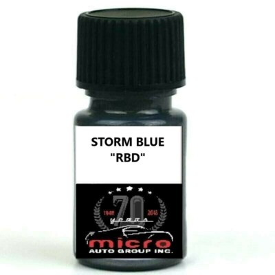 NEW Touch up Paint Kit With Brush 2 oz For Nissan Storm Blue RBD SHIPS TODAY